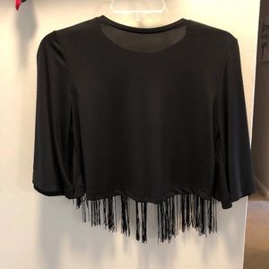 New ASOS Petite fringe top